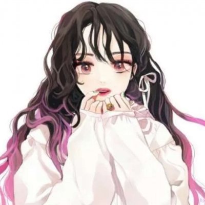 手绘伤感女生头像唯美图片