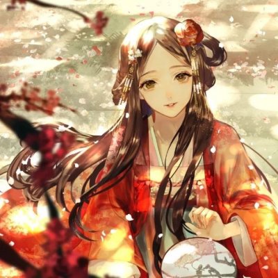 清新古风头像女生唯美动漫图片