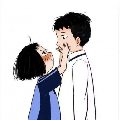 情头高冷傲娇一对两张动漫图片