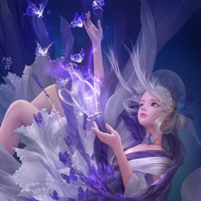 清新古风头像女生唯美动漫图片
