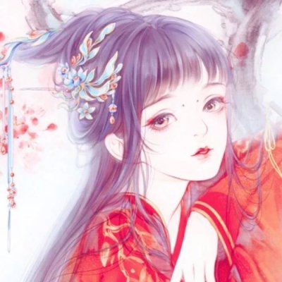 清新古风头像女生唯美动漫图片