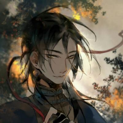 古风高清情头一男一女动漫图片