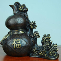 工艺品招财微信头像图片