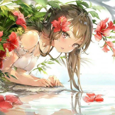 唯美清新的动漫图片女生头像