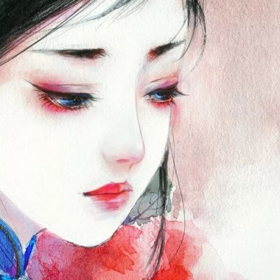 清新古风头像女生唯美动漫图片
