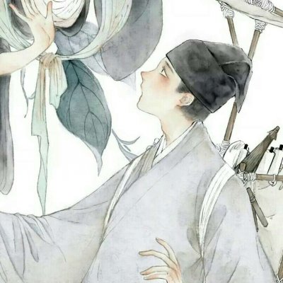 唯美动漫古风情侣头像一对
