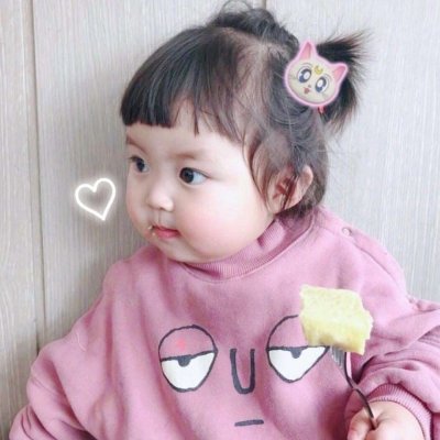 微信头像女可爱萌娃高清图片