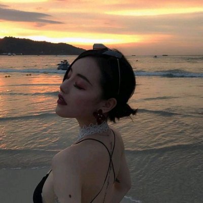 时尚潮流甜蜜情侣头像一对两张图片