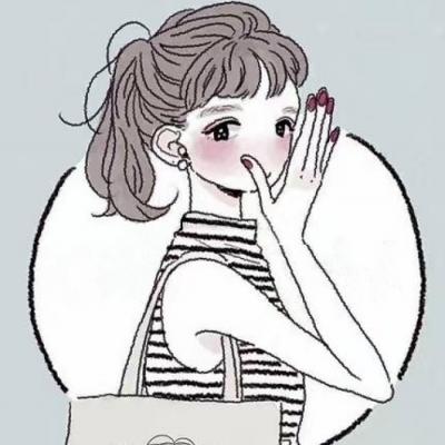 可爱动漫情侣头像卡通一左一右图片