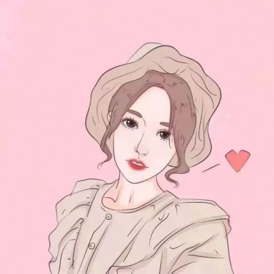 手绘伤感女生头像唯美图片