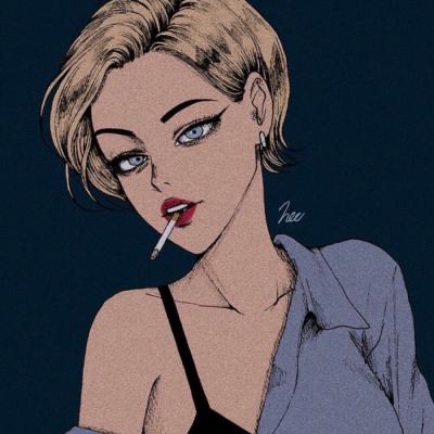 霸气动漫女头像女神