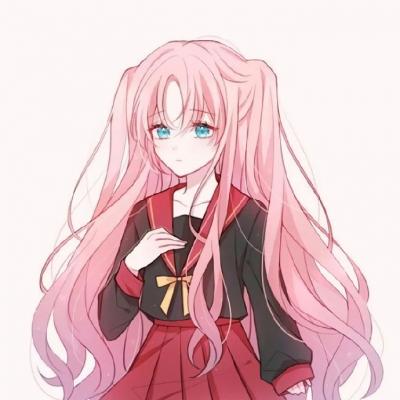 动漫头像女生长发可爱漂亮图片