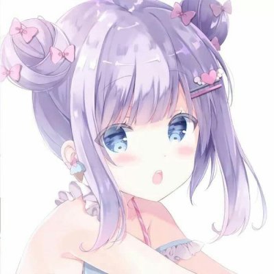 唯美清新的动漫图片女生头像