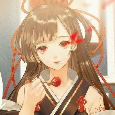 动漫手绘头像女生古风唯美图片