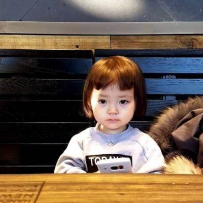 微信头像女可爱萌娃高清图片
