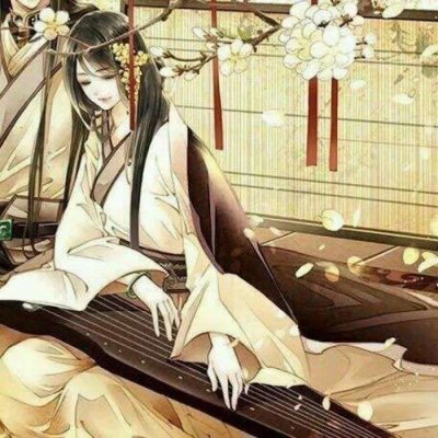 qq动漫古风情侣头像一对