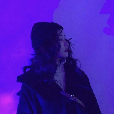 女生头像蓝色系霸气高冷图片