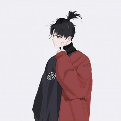 易烊千玺动漫头像帅气图片