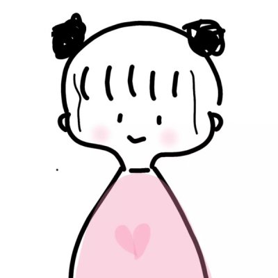 卡通头像女生可爱萌简笔画图片
