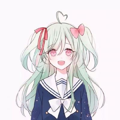 动漫头像女生长发可爱漂亮图片