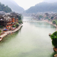 照片头像山水风景图片
