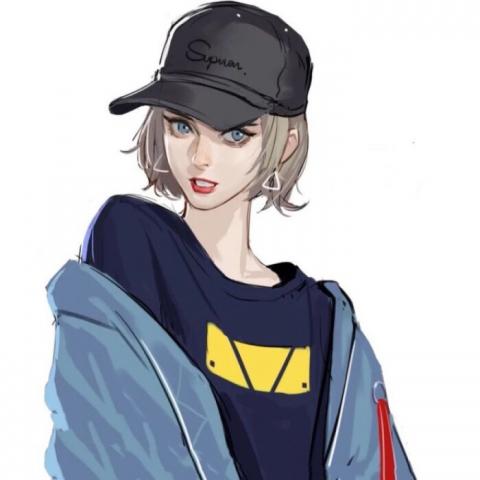 限量版动漫头像女生高清图片