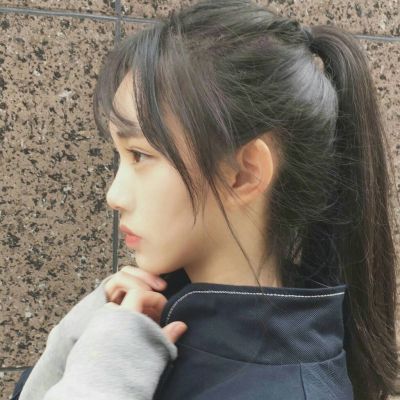 真人版清纯少女头像