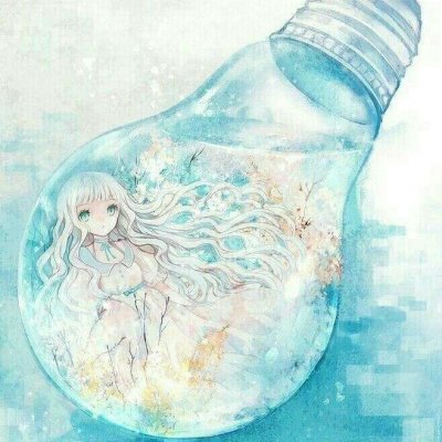 唯美清新的动漫图片女生头像