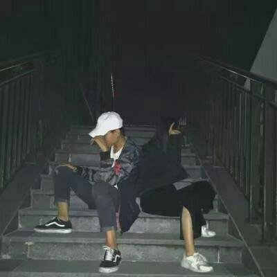 酷酷的情侣头像真人一对