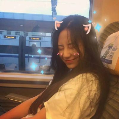 真人版清纯少女头像
