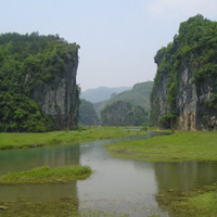 照片头像山水风景图片