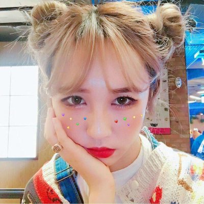 超好看个性女头真人图片