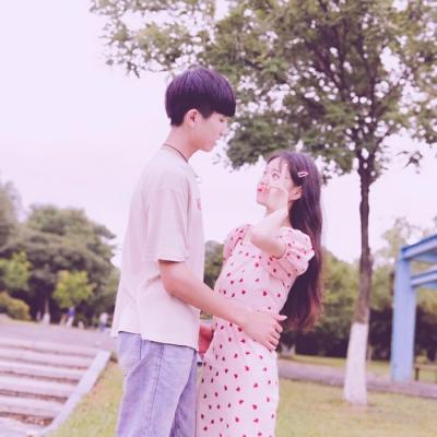 高清稀有情侣头像一对真人图片