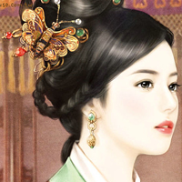 动漫女生古典头像图片