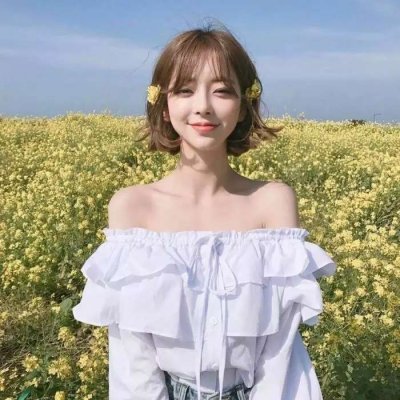 清纯干净漂亮的小姐姐头像图片