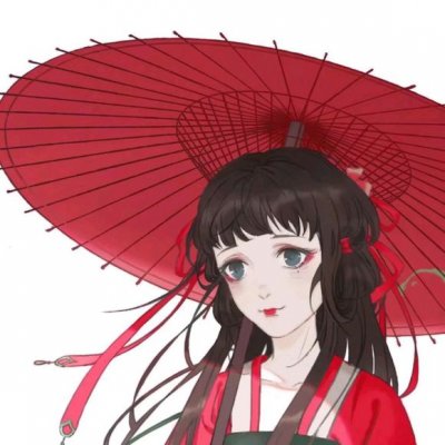 动漫手绘头像女生古风唯美图片