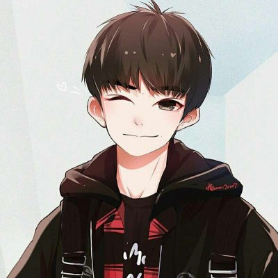 易烊千玺动漫头像帅气图片