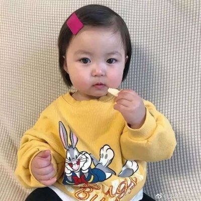 微信头像女可爱萌娃高清图片