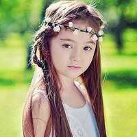萌萌哒的小女孩头像图片