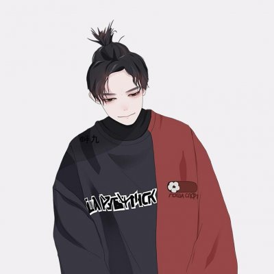 易烊千玺动漫头像帅气图片