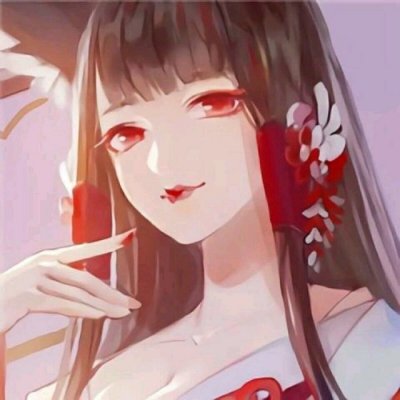 动漫手绘头像女生古风唯美图片
