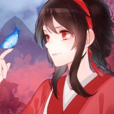 动漫手绘头像女生古风唯美图片
