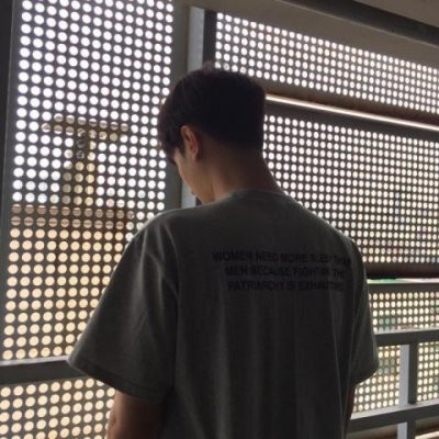 男头真人帅气冷酷背影图片