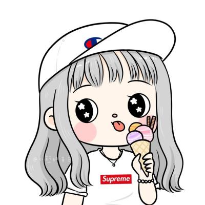 可爱动漫情侣头像卡通一左一右图片