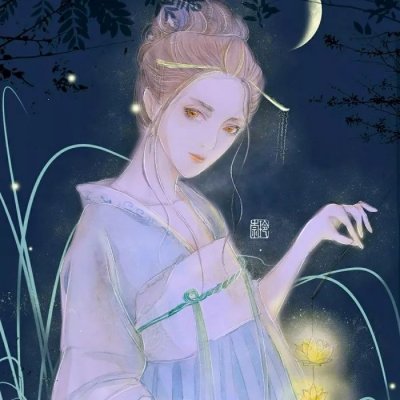 清新古风头像女生唯美动漫图片