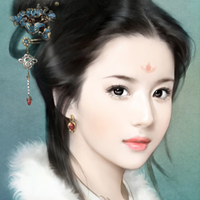 动漫女生古典头像图片