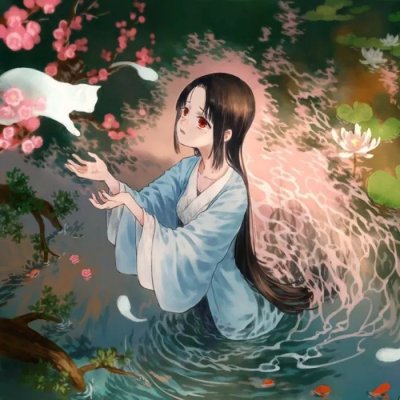 清新古风头像女生唯美动漫图片