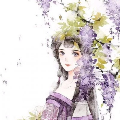 二次元女孩头像图片