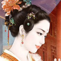 动漫女生古典头像图片