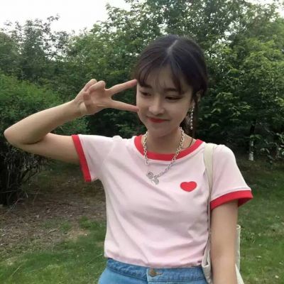 真人版清纯少女头像